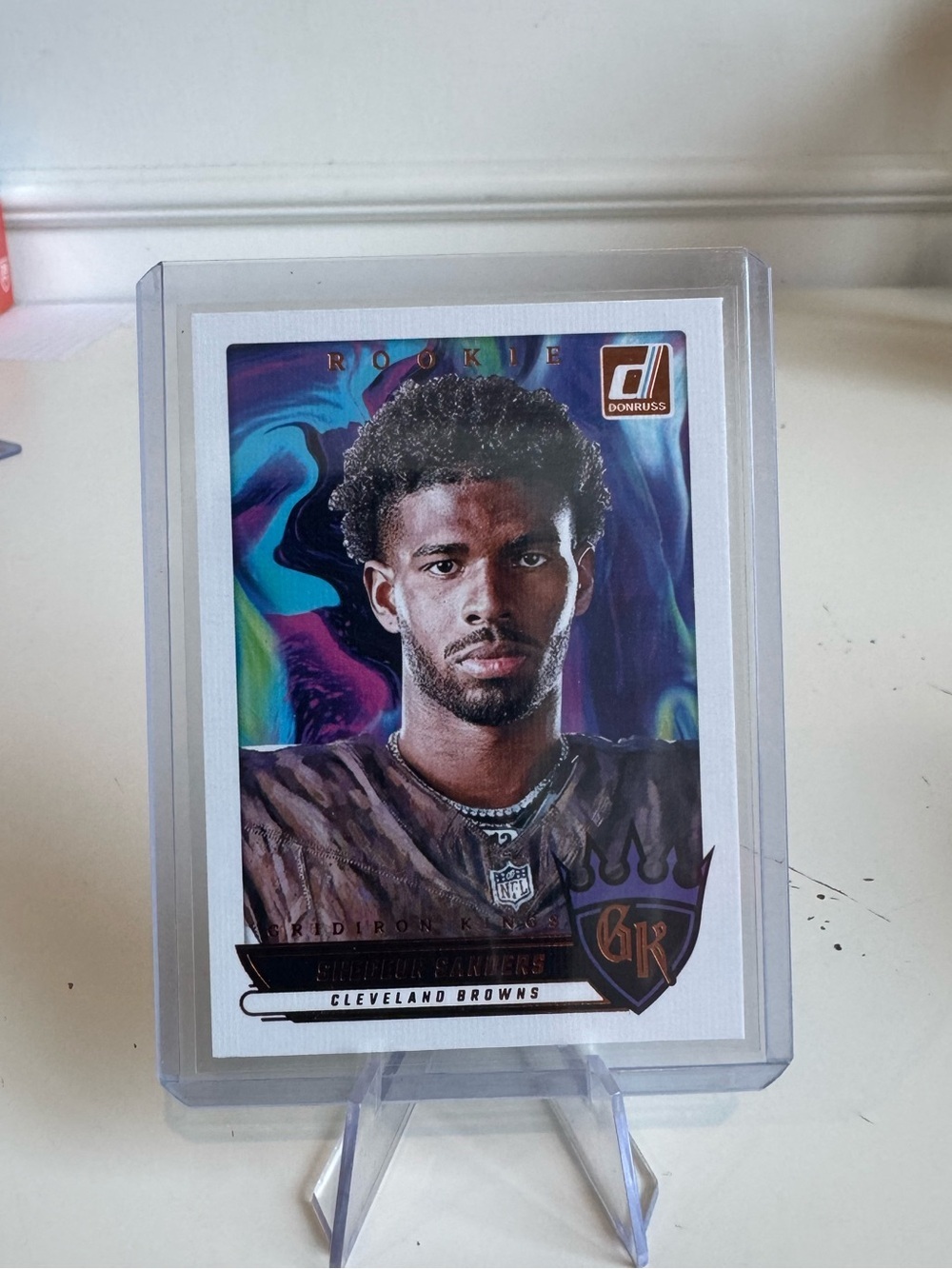 2025 Shedeur Sanders Panini Donruss Gridiron Kings Rookie